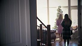 Blonde Petite Girl Joins Lesbian Threesome In Reality Sneak Peek!