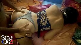 French slut blowjob and doggystyle