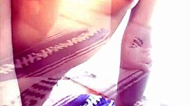 Lexy Lohan teases with roses in a hot STRIPTEASE