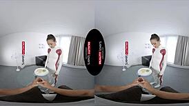 Intense latex android sex in realitylovers vr with missionary and cowgirl.