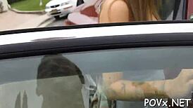 Shaved Teen Pussy Gets Intense Fucking by Erected Jock in Competition