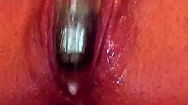 the hot teen says, 'watch me masturbate with this dildo.'