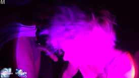 Man, I’m a mess with Mollie Moon slobbering on that big black cock!