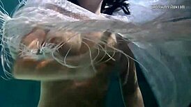 Polcharova and Siskina, Wet Horny Underwater Lesbians