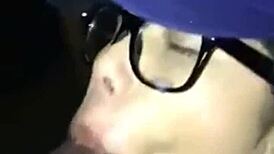 Certified blowjob beast says, 'suck my black cock'