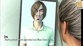 Exploring chick route 1 in being a dik