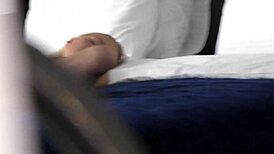 Albino girl takes long cock doggystyle