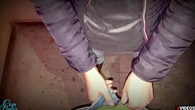 Stranger, fuck me with a condom! I took his cum in my panties!