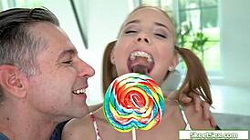 I felt so wild watching this Hungarian teen 18+ get fucked by her neighbor.