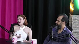 tantric therapists reh queen and sheer red seduce unbelieving client in group session