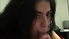 exotic brunette teen angel gostosa craves hot cum every single day in real fucks