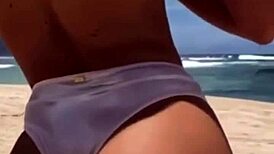 boutinela compilation in thong and bikini, feeling that love mix