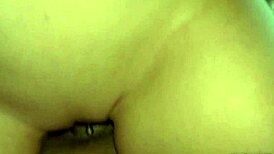 Albino girl takes long cock doggystyle