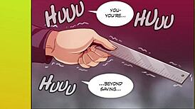 boss fucked office whore on the table and by the window 😈