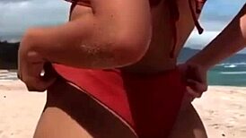 boutinela compilation in thong and bikini, feeling that love mix