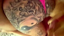 i'm the blonde girlfriend with tattoos, leaking my interracial sex with my friend's lover online