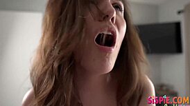 Sticky Stepsister Freya Parker Rides And Bends Over In POV