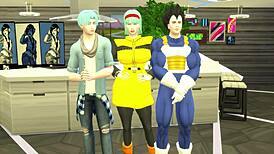 Bulma Madrastra Y Esposa Encuentra A Su Hijastro Masturbandose Y Le Da Clases De Sexo Quitandole La Virginidad