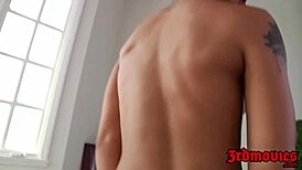 Stunning Ebony Honey Gold Bounces On Huge Cock In Pov