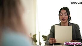 Vanessa Sky And Kayley Gunner Kiss Intimately!