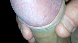 up close foreskin masturbation play with solo strokes