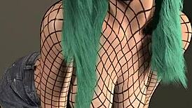Wet and wild: Taking a voyeuristic nymph outdoors