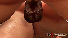 Hot Shemale Sex Cyborg Plays With Beautiful Blonde In Surgery Room