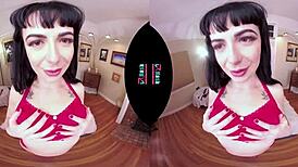 siouxsie q jerks off with dildo