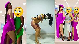 I's Samantha, the slave, dancin' while gettin' whipped an' humiliated, an' they make me sing