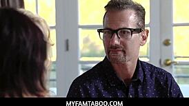 myfamtaboo - stepcousins lily glee caught fucking each other