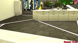 Bulma Madrastra Y Esposa Encuentra A Su Hijastro Masturbandose Y Le Da Clases De Sexo Quitandole La Virginidad