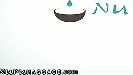 In this nuru massage, busty ryan keely lets her stepson pound her deeply to relax him