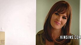 Redhead Dyke Step Mom Corrupts Closeted Teen With Lesbian Taboo