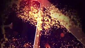 hey, check milky elle alexandra rubbing her pale pussy hard