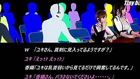 Detailed Wrestling Parody In 3d Cartoon Anime With Toys