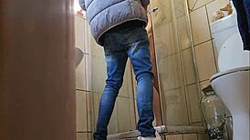 Caught Stepmom Using Glass Dildo In Shower