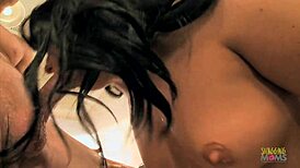 Only a brutal pounding makes this brunette milf explode with pleasure.