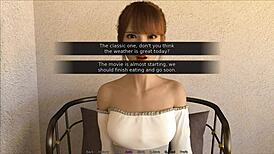 i'm on date with lena at nudist school part 9