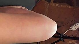 Wow! He cums in my panties and pulls them up tight!