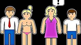 Petite Girl Seduces Her Rude Black Stepdad With Big Cock In POV