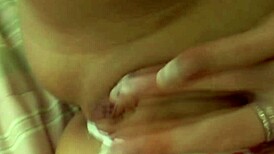 Horny Brunette with Big Tits Receives Blowjob and Pussy Play