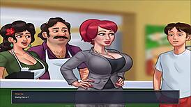 I feel excited playing summer time saga uncensored part 12 fix