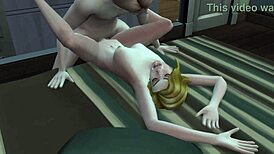 delivery boy gets blowjob in hentai 😋