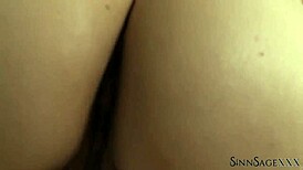 sinn sage, the cougar milf, licks brunette pussy in this curvy scene