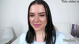 I'm Ellison Darling, trying anal for the first time with a facial