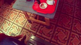 i spyed on this legal teen 18+ gettin picked up for rough fuckin and suckin