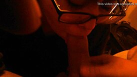 she sucks my cock deeply