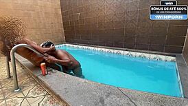 my tattooed teen lover sucked me off on the stairs during our amateur massage