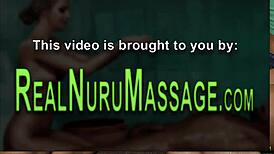 pretty masseuse scissors with such intense desire