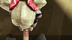 Student Pays Debt with Tight Ass in 3D Hentai Anime